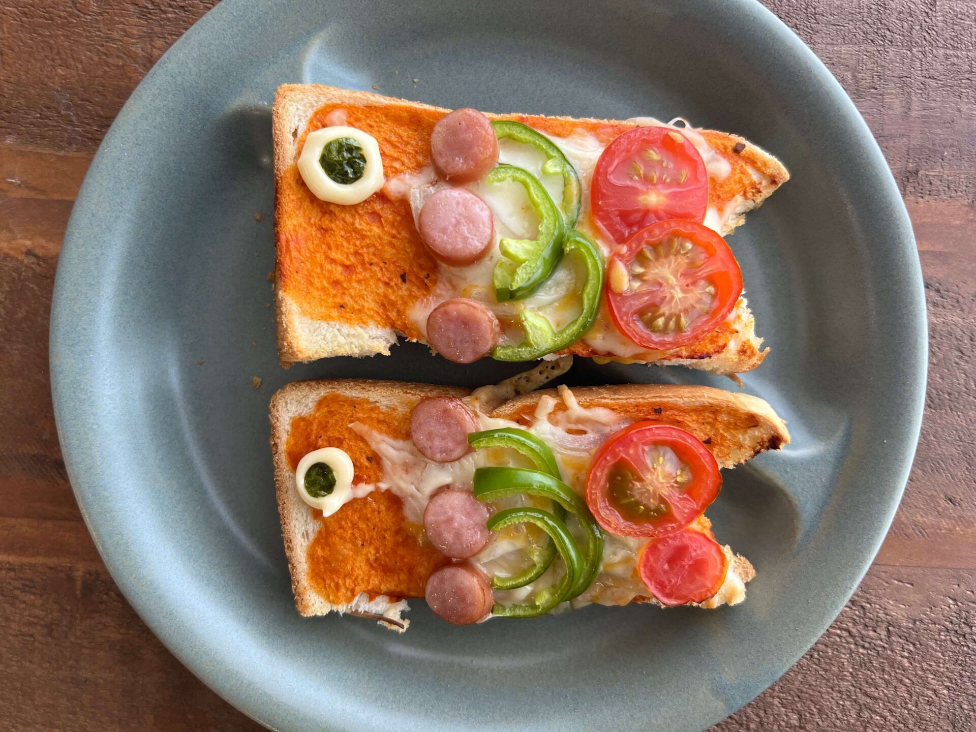 こどもの日メニュー！子どもと一緒に鯉のぼりトースト作り