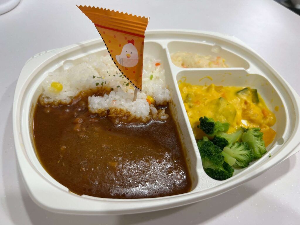コープ　お子さまプレートチキンカレーセット